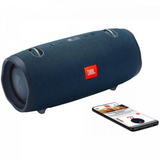 Caixa de som Portátil com Bluetooth 40W Xtreme 2 Azul JBL por 1.979,90 à vista no boleto/pix ou parcele em até 12x sem juros. Compre na loja Mundomax!