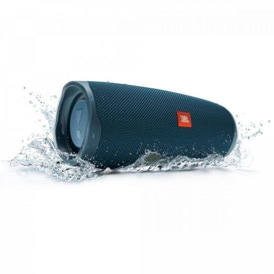 Caixa de som Portátil com Bluetooth 30W Charge 4 Azul JBL por 1.276,90 à vista no boleto/pix ou parcele em até 12x sem juros. Compre na loja Mundomax!