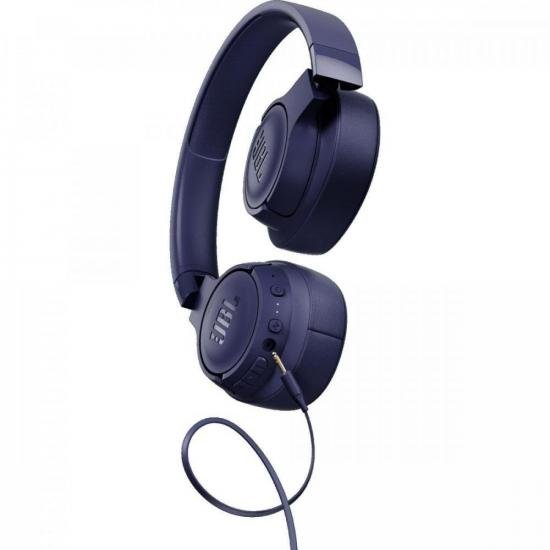Fone de Ouvido Bluetooth 40mm Tune 750BTNC Azul JBL por 746,90 à vista no boleto/pix ou parcele em até 10x sem juros. Compre na loja Mundomax!