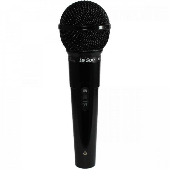 Microfone Leson MC200 Dinâmico Cardióide Preto (73201)
