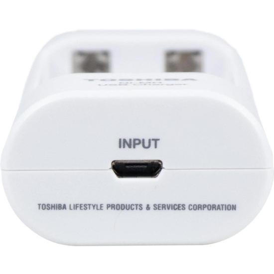 Carregador de Pilha USB TNHC-6GME2 CB (C/2 Pilhas AA 2000 MAh) Toshiba por 91,00 à vista no boleto/pix ou parcele em até 3x sem juros. Compre na loja Mundomax!