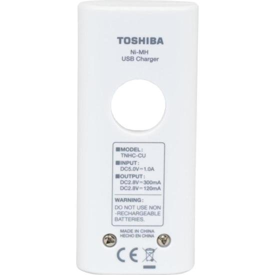 Carregador de Pilha USB TNHC-6GME2 CB (C/2 Pilhas AA 2000 MAh) Toshiba por 91,00 à vista no boleto/pix ou parcele em até 3x sem juros. Compre na loja Mundomax!