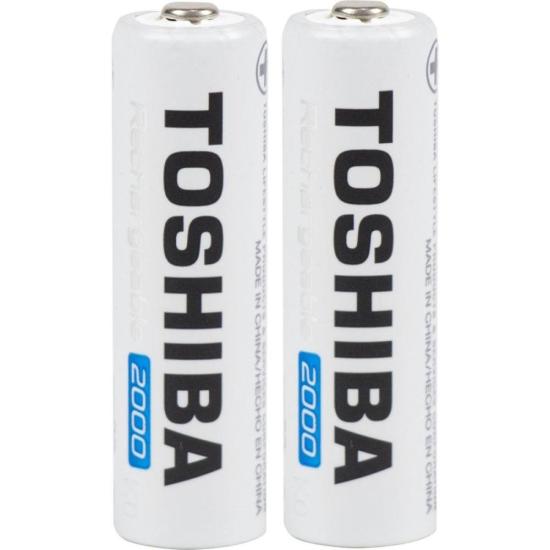 Carregador de Pilha USB TNHC-6GME2 CB (C/2 Pilhas AA 2000 MAh) Toshiba por 91,00 à vista no boleto/pix ou parcele em até 3x sem juros. Compre na loja Mundomax!