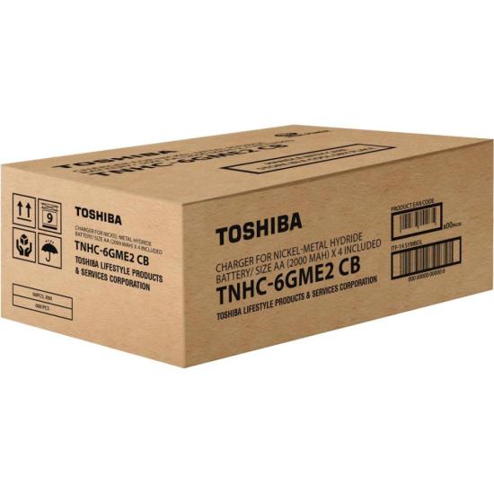 Carregador de Pilha USB TNHC-6GME2 CB (C/2 Pilhas AA 2000 MAh) Toshiba por 91,00 à vista no boleto/pix ou parcele em até 3x sem juros. Compre na loja Mundomax!