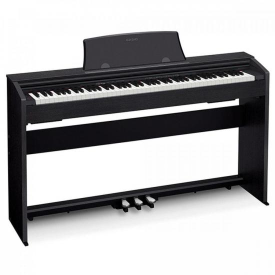 Piano Digital CASIO PX-770 Preto por 5.999,90 à vista no boleto/pix ou parcele em até 12x sem juros. Compre na loja Mundomax!