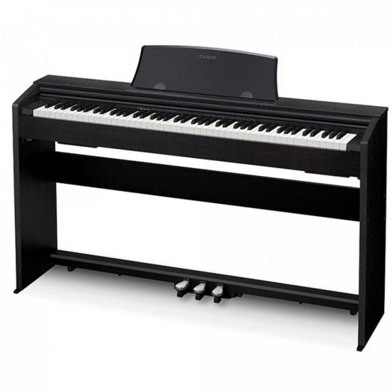 Piano Digital CASIO PX-770 Preto por 5.999,90 à vista no boleto/pix ou parcele em até 12x sem juros. Compre na loja Mundomax!