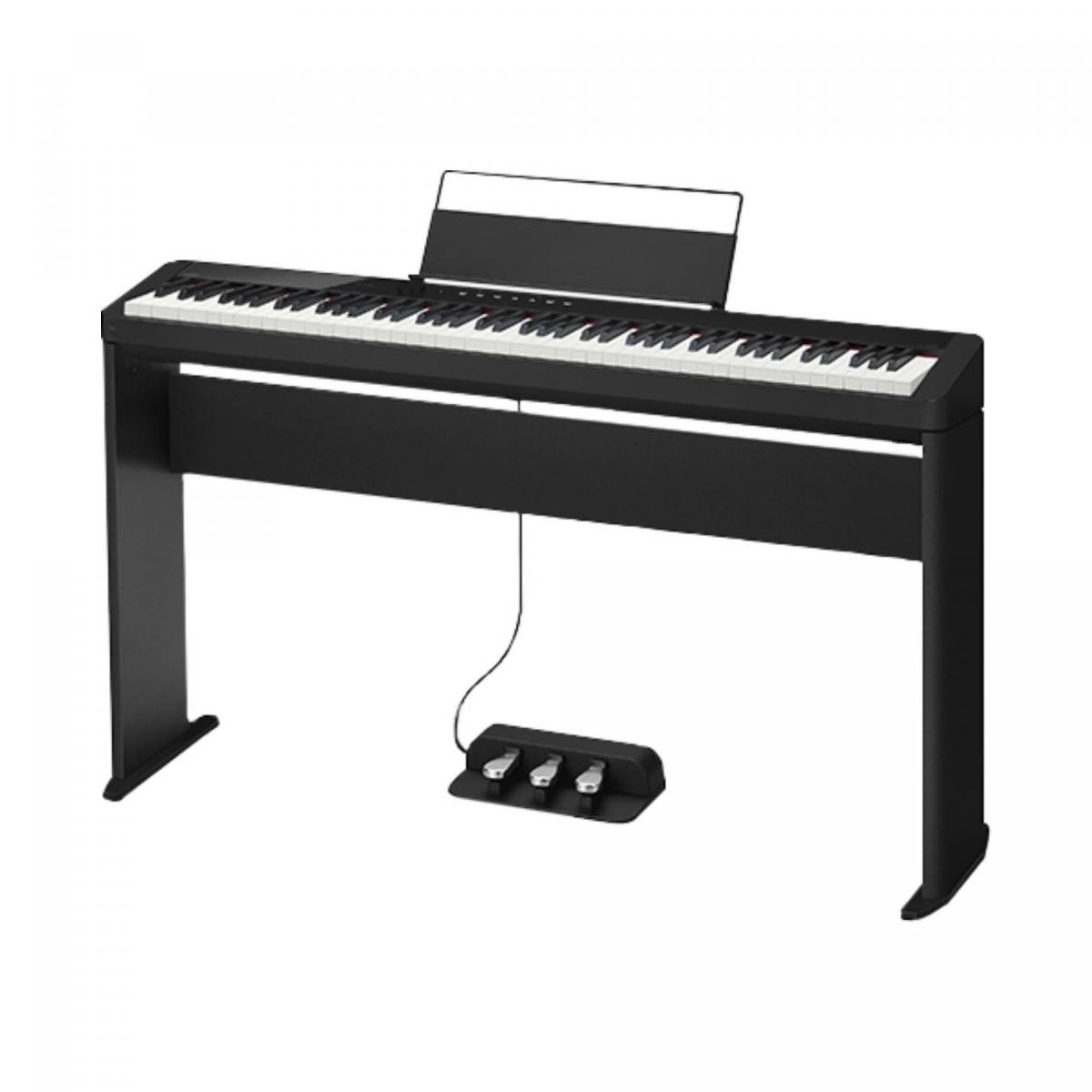 Piano Digital CASIO PX-S1000 Preto - Mundomax