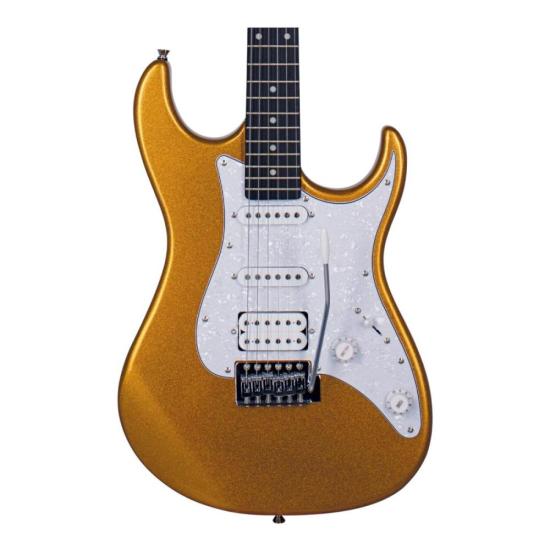 Guitarra Tagima TG-520 Metallic Gold Yellow por 1.049,00 à vista no boleto/pix ou parcele em até 12x sem juros. Compre na loja Mundomax!