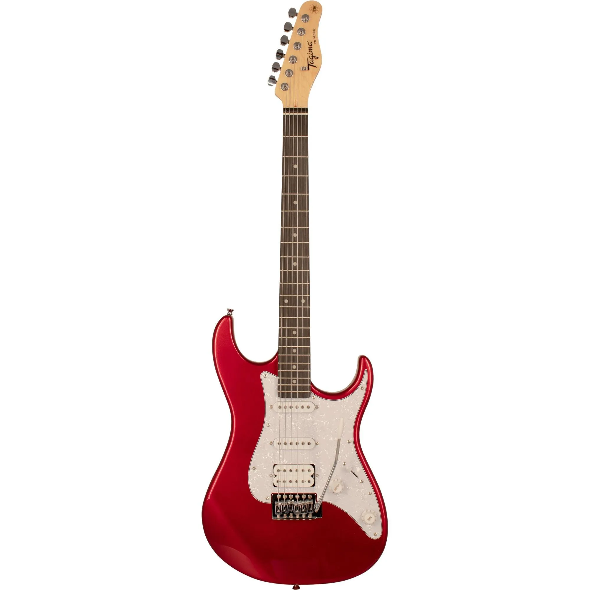 Guitarra Tagima TG-520 Candy Apple por 956,99 à vista no boleto/pix ou parcele em até 10x sem juros. Compre na loja Mundomax!