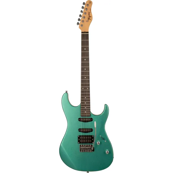 Guitarra Tagima TG-510 Metallic Surf Green por 967,99 à vista no boleto/pix ou parcele em até 10x sem juros. Compre na loja Mundomax!