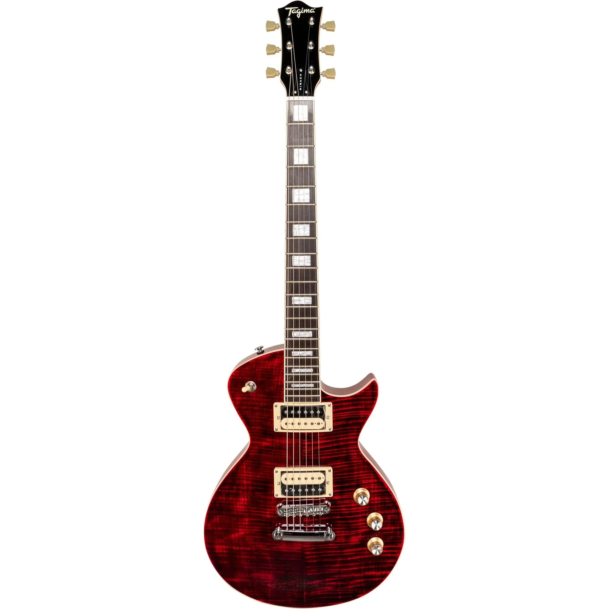 Guitarra Tagima Mirach FL Transparent Red C/ Case (73337)