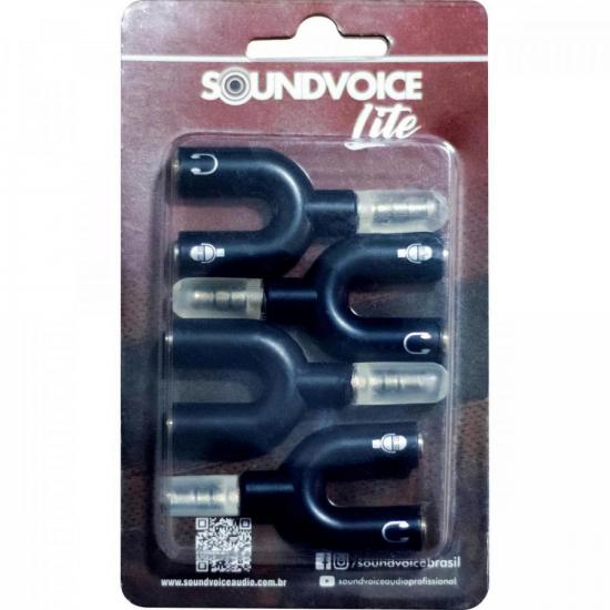 Adaptador Splitter P2 X P3 AP3Y Preto SOUNDVOICE por 19,99 à vista no boleto/pix ou parcele em até 1x sem juros. Compre na loja Mundomax!
