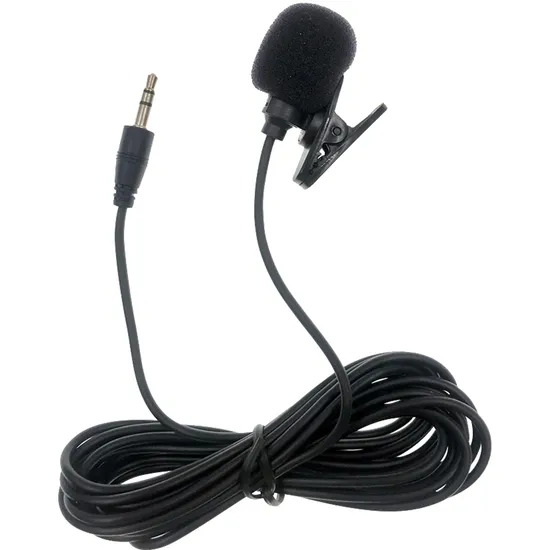 Microfone de Lapela Soundcasting 200 Preto SOUNDVOICE (73389)