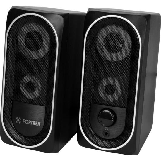 Caixa de Som Gamer Multimídia Fortrek Black Hawk RGB Preta por 118,00 à vista no boleto/pix ou parcele em até 4x sem juros. Compre na loja Mundomax!