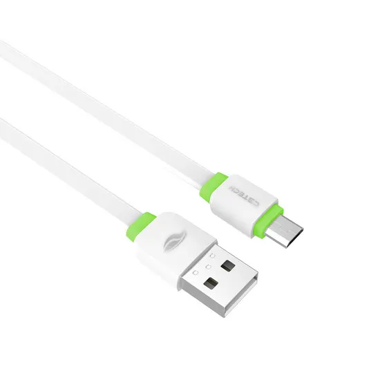 Cabo USB x Micro USB CB-100 1m Branco C3Tech (73441)