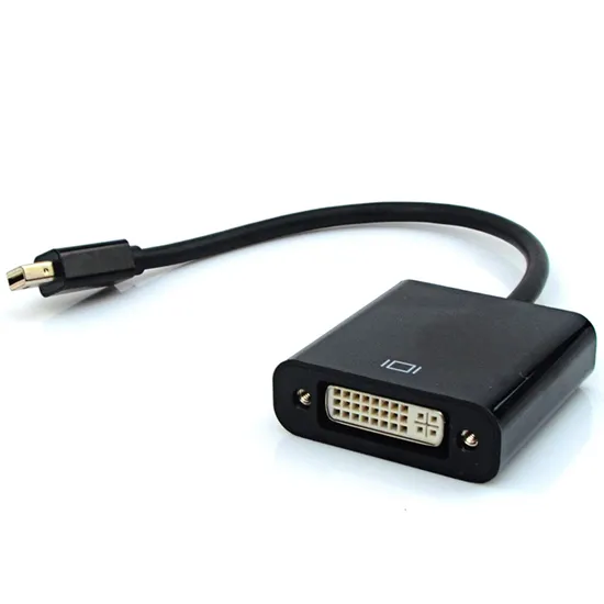 Adaptador DVI x Mini Dport ADP-204 Preto Plus Cable (73450)