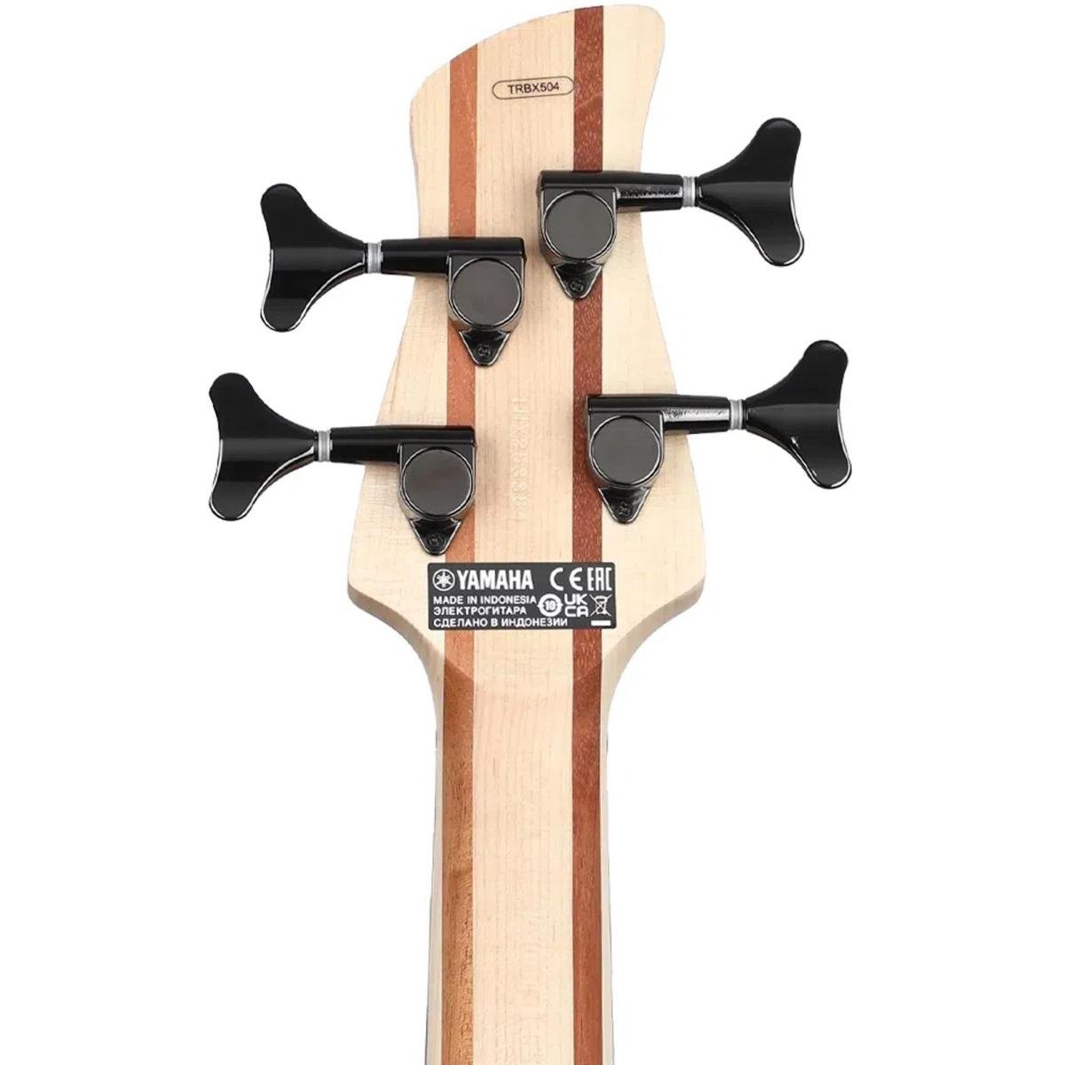 Contrabaixo Yamaha TRBX504 4 Cordas Preto - Mundomax