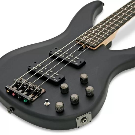 Contrabaixo Yamaha TRBX504 4 Cordas Preto por 4.277,99 à vista no boleto/pix ou parcele em até 12x sem juros. Compre na loja Mundomax!