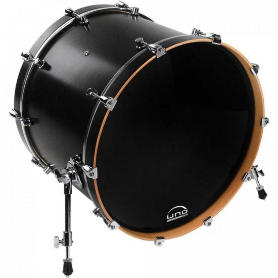 Pele Resposta p/ Bumbo 22\" UBD22RB Preta UNO por 230,00 à vista no boleto/pix ou parcele em até 9x sem juros. Compre na loja Mundomax!