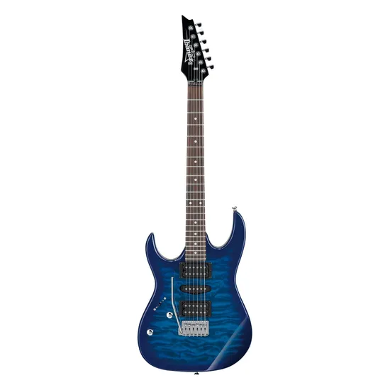 Guitarra IBANEZ Canhoto GRX70QAL Transparent Blue Burst (73524)