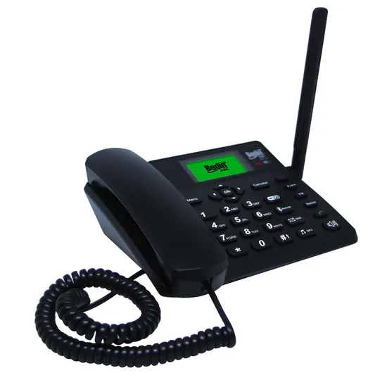 Telefone Celular de Mesa Wi-fi 4G BDF-14 Preto BEDINSAT (73540)