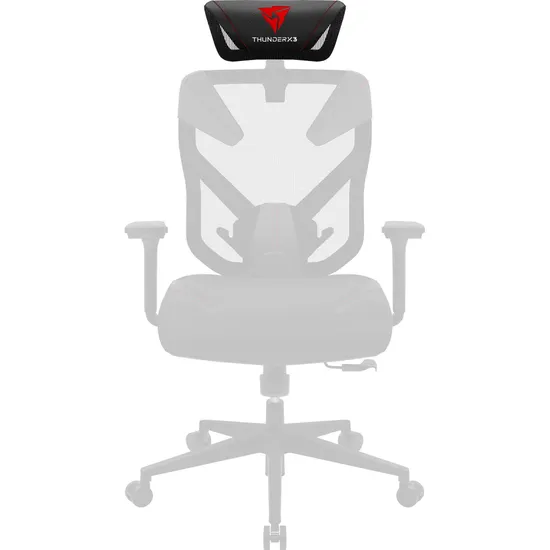 Encosto Para Cabeça Cadeira Yama3 Preto/Vermelho ThunderX3 (73587)