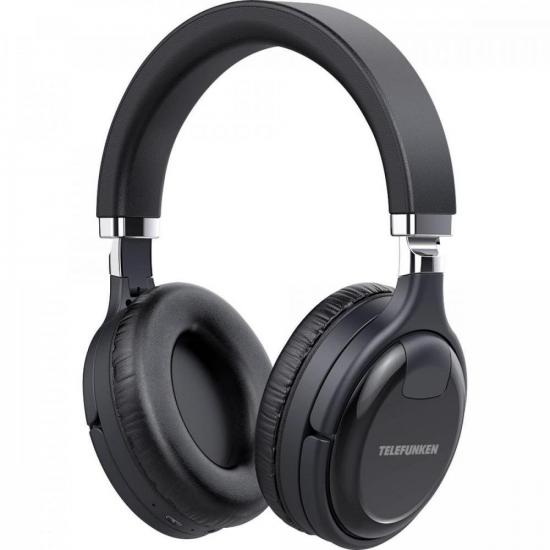 Fone de Ouvido Bluetooth Over-Ear H800ANC Preto TELEFUNKEN por 337,90 à vista no boleto/pix ou parcele em até 10x sem juros. Compre na loja Mundomax!