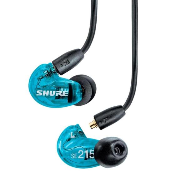 Fone In Ear SE-215-SPE Azul SHURE por 1.499,99 à vista no boleto/pix ou parcele em até 12x sem juros. Compre na loja Mundomax!