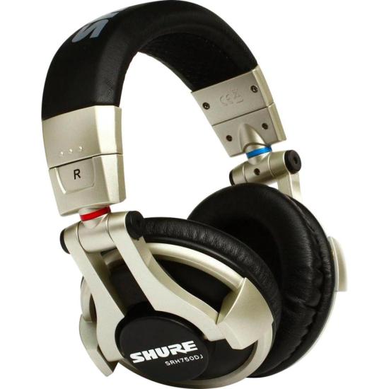 Fone Profissional SRH750DJ Prata SHURE por 1.599,99 à vista no boleto/pix ou parcele em até 12x sem juros. Compre na loja Mundomax!