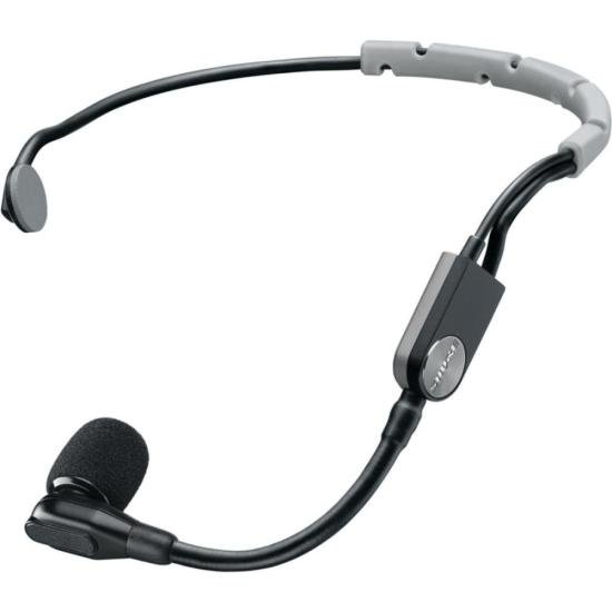 Microfone Condensador Cardioide Headset SM35-TQG Preto SHURE (73677)