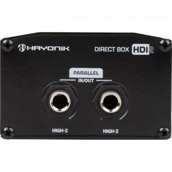Direct Box Passivo Hayonik DB200 Preto por 131,99 à vista no boleto/pix ou parcele em até 5x sem juros. Compre na loja Mundomax!