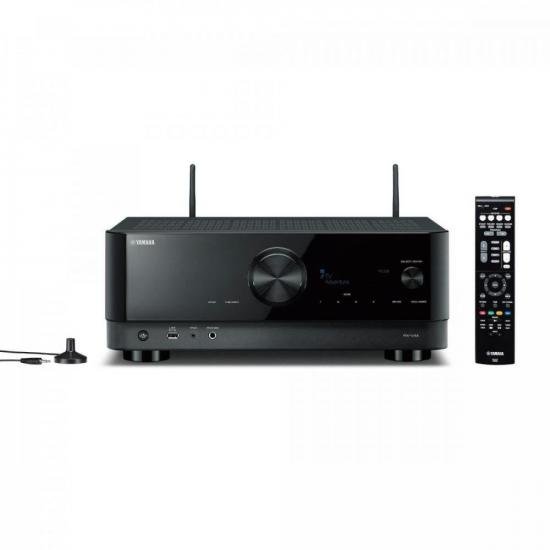 Receiver RX-V4A 80W YAMAHA Dolby Vision 5.2 Canais 8K por 5.267,99 à vista no boleto/pix ou parcele em até 12x sem juros. Compre na loja Mundomax!
