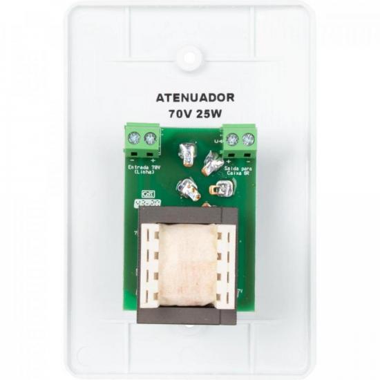 Atenuador Para Som Ambiente Hayonik Linha 70V 25W RMS 4 Ohms por 122,00 à vista no boleto/pix ou parcele em até 4x sem juros. Compre na loja Mundomax!