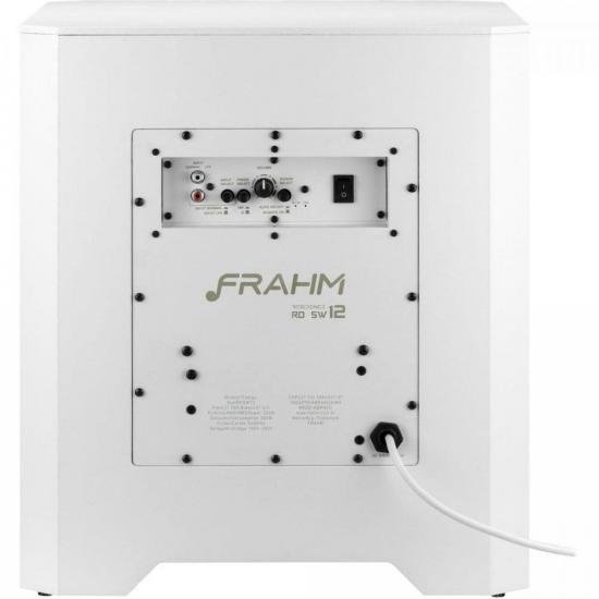 Subwoofer Ativo 12\" 300W RD SW 12 Branco FRAHM por 1.698,90 à vista no boleto/pix ou parcele em até 12x sem juros. Compre na loja Mundomax!