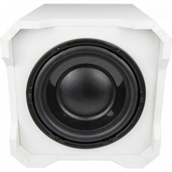 Subwoofer Ativo 10\" 150W RD SW 10 Branco FRAHM por 1.394,99 à vista no boleto/pix ou parcele em até 12x sem juros. Compre na loja Mundomax!