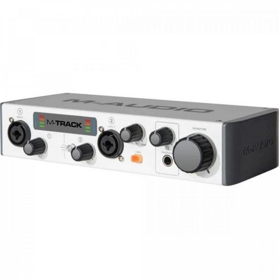 Interface de Áudio M-audio Mtrack II por 1.359,99 à vista no boleto/pix ou parcele em até 12x sem juros. Compre na loja Mundomax!