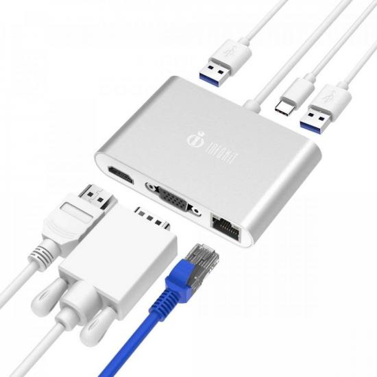 Adaptador Para Macbook 6x1 TCE-RCNB106 Exbom por 373,99 à vista no boleto/pix ou parcele em até 10x sem juros. Compre na loja Mundomax!