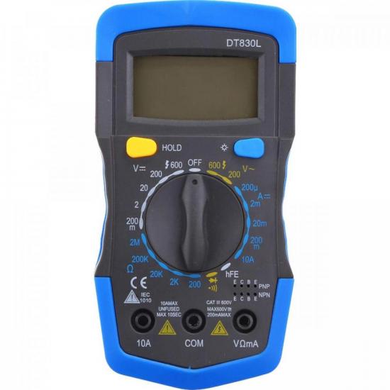 Multímetro Digital Portátil EXBOM MD-180L por 43,99 à vista no boleto/pix ou parcele em até 1x sem juros. Compre na loja Mundomax!