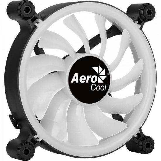Cooler Fan Aerocool Spectro 12F FRGB por 40,00 à vista no boleto/pix ou parcele em até 1x sem juros. Compre na loja Mundomax!