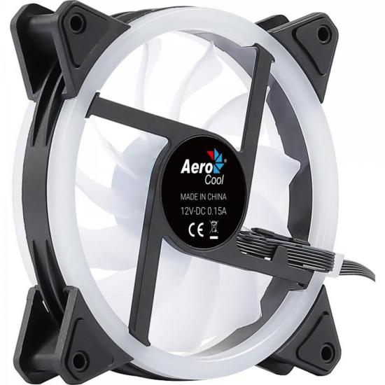 Cooler Fan Aerocool Duo 12 ARGB por 39,90 à vista no boleto/pix ou parcele em até 1x sem juros. Compre na loja Aerocool!