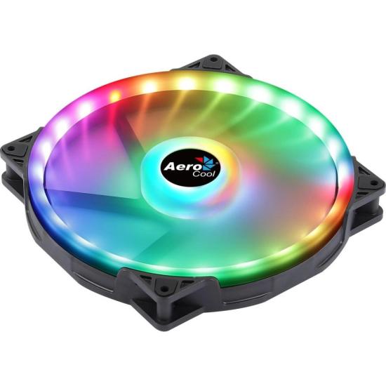 Cooler Aerocool Fan Duo 20 ARGB por 114,90 à vista no boleto/pix ou parcele em até 4x sem juros. Compre na loja Mundomax!