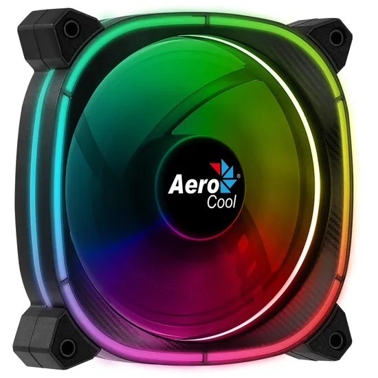 Cooler Fan Aerocool Astro 12 ARGB por 71,00 à vista no boleto/pix ou parcele em até 2x sem juros. Compre na loja Mundomax!