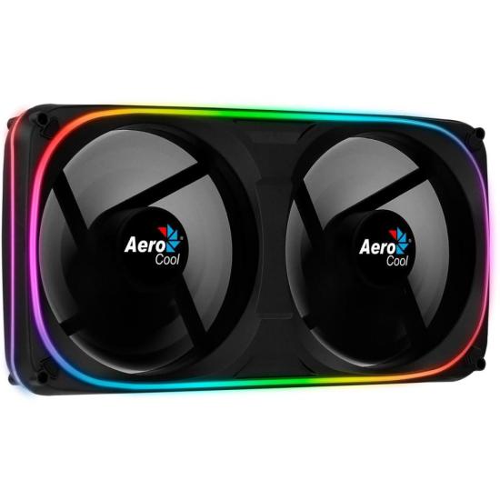 Cooler Dual Fan Aerocool Astro 24 ARGB por 210,00 à vista no boleto/pix ou parcele em até 8x sem juros. Compre na loja Mundomax!