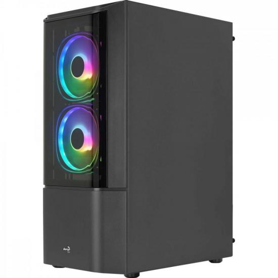 Gabinete Gamer Aerocool ATX Quantum V2 Preto Lateral Vidro por 419,25 à vista no boleto/pix ou parcele em até 10x sem juros. Compre na loja Aerocool!