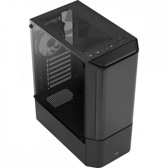 Gabinete Gamer Aerocool ATX Quantum V2 Preto Lateral Vidro por 419,25 à vista no boleto/pix ou parcele em até 10x sem juros. Compre na loja Aerocool!