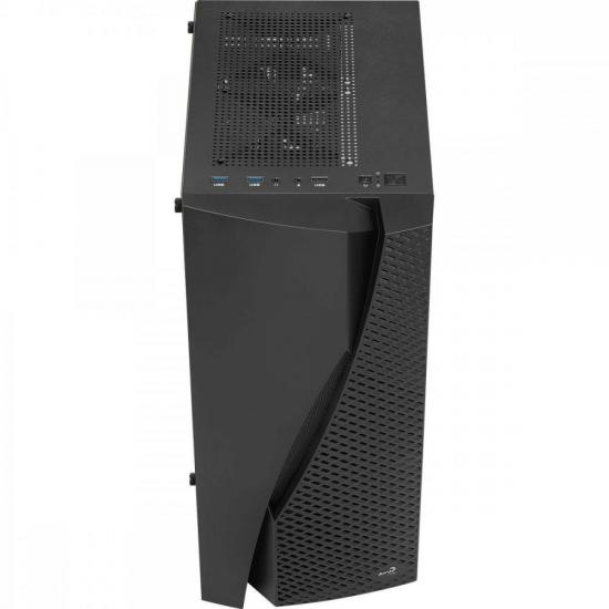 Gabinete Gamer Aerocool Wave Preto Lateral Vidro por 0,00 à vista no boleto/pix ou parcele em até 1x sem juros. Compre na loja Mundomax!