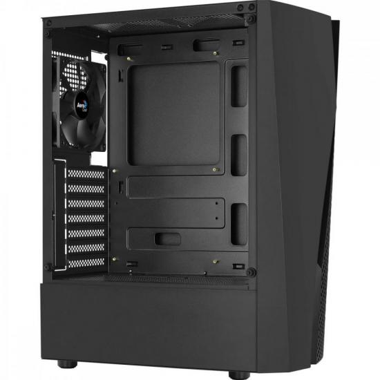 Gabinete Gamer Aerocool Wave Preto Lateral Vidro por 0,00 à vista no boleto/pix ou parcele em até 1x sem juros. Compre na loja Mundomax!
