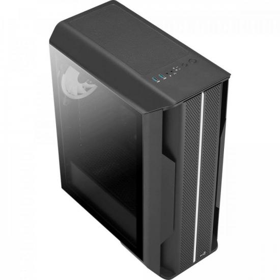 Gabinete Gamer Aerocool ATX Splinter Lateral Vidro por 767,00 à vista no boleto/pix ou parcele em até 10x sem juros. Compre na loja Mundomax!