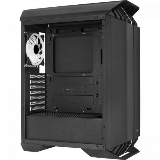 Gabinete Gamer Aerocool Gladiator Preto RGB Lateral Vidro por 645,05 à vista no boleto/pix ou parcele em até 10x sem juros. Compre na loja Aerocool!