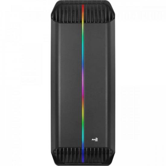 Gabinete Gamer Aerocool Gladiator Preto RGB Lateral Vidro por 645,05 à vista no boleto/pix ou parcele em até 10x sem juros. Compre na loja Aerocool!